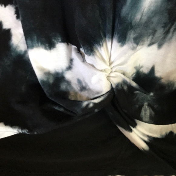 karen by karen kane tie dye tie front blouse Sz S - Picture 5 of 8